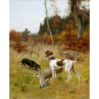 РЕПРОДУКЦИИ НА КАРТИНИ Успешен лов (1911)